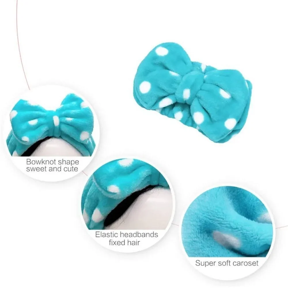 Skincare Bowknot Headband